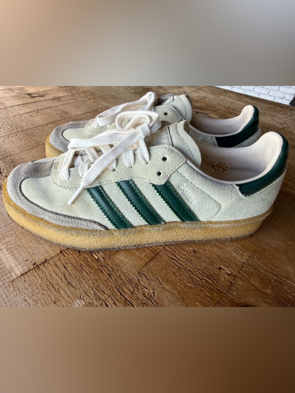ADIDAS x Kith x Clarks Samba "8th Street - White" sneakers Mens 8